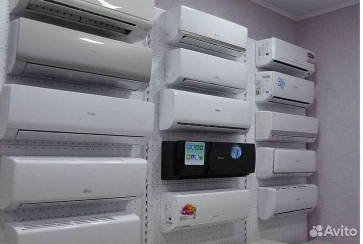 Сплит система с установкой