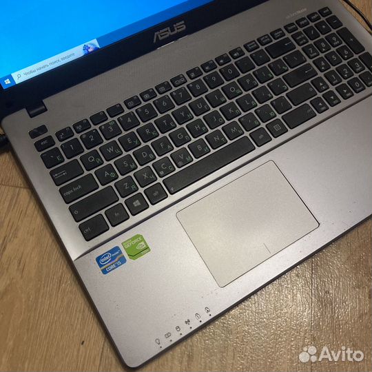 Игровой ноутбук asus i5/8RAM/GeForce