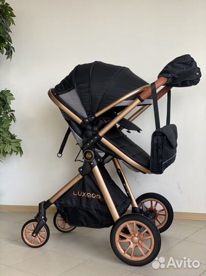 Коляска трансформер 2 в 1 (новая) LuxMom V9