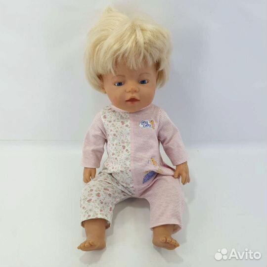 Кукла детская, пластик, высота 42 см. Беби бон