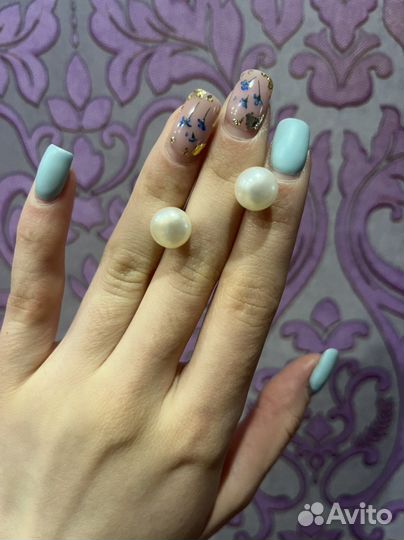 Серьги жемчуг