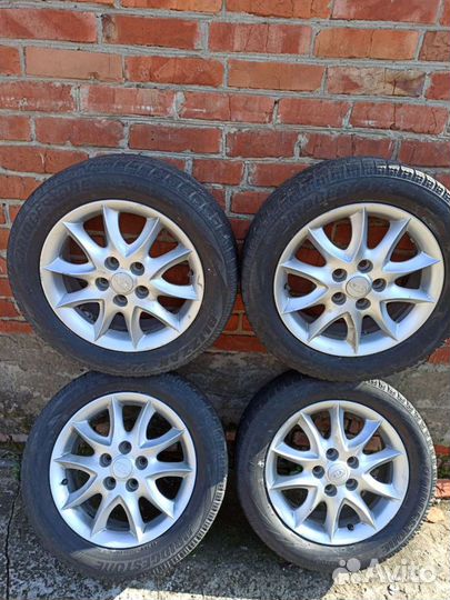 Колеса в сборе r16 зимние на Киа сид