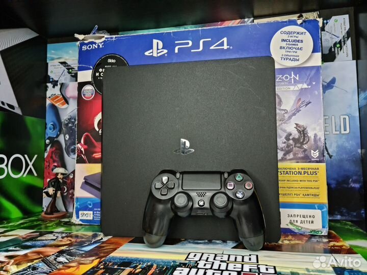 Sony Playstation 4 Slim Ps4 Gta 5