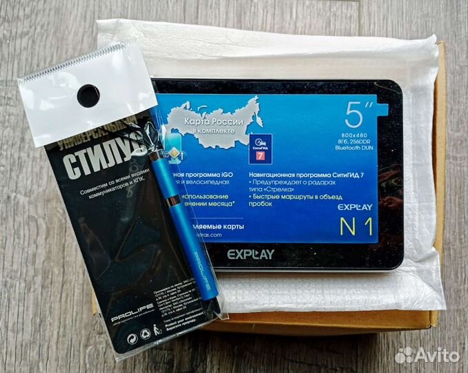 Gps навигатор автомобильный новый