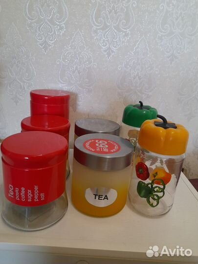 Банка для хранения сыпучих продуктов