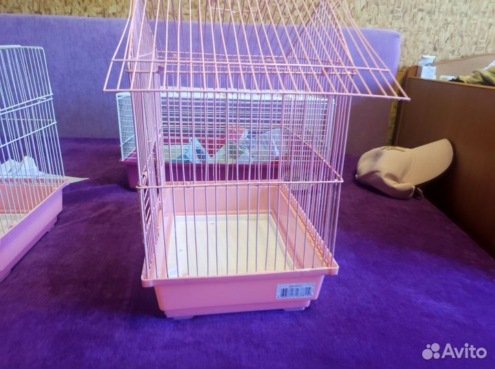 Клетка для хомяка и попугая бу