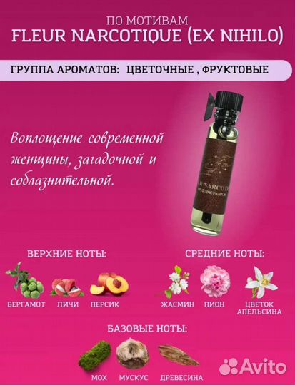 Духи женские пробники