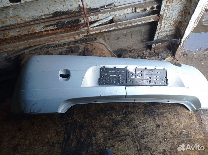Бампер рено логан