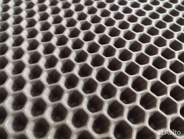 Коврик придверный соты