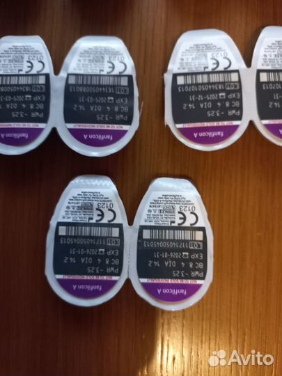 Линзы Airway двухнедельные, -3,25 и -3,75