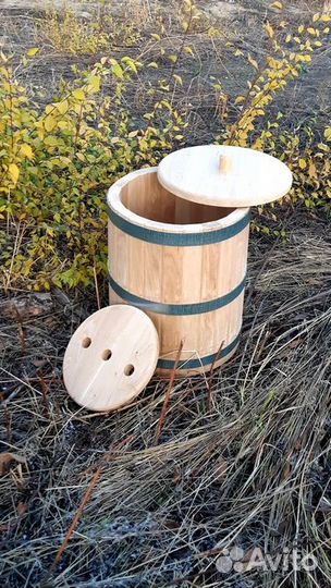 Кадка дубовая