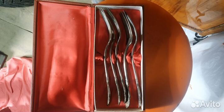 Вилки - ложки мельхиоровые