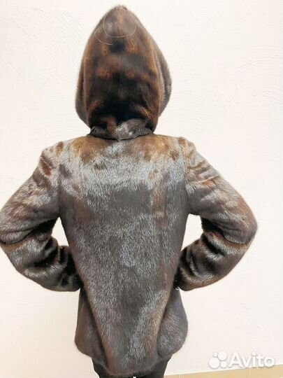 Шуба норковая автоледи 42