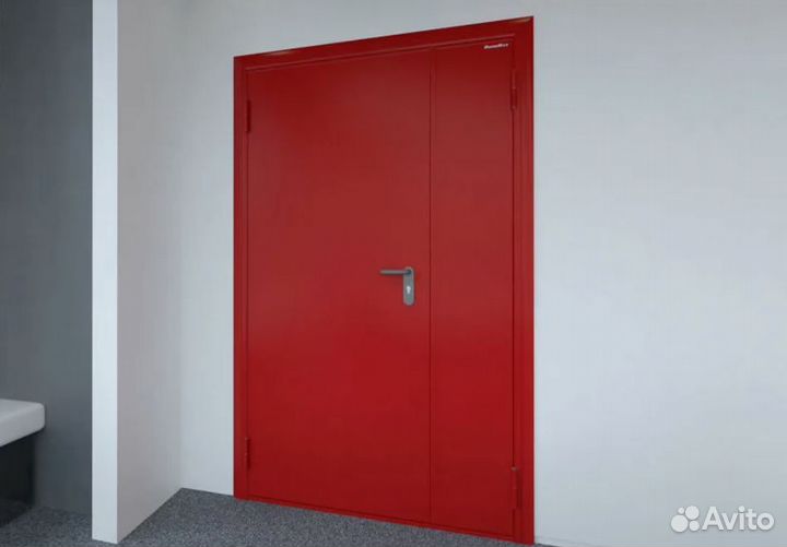 Дверь противопожарная алюм. гарантия