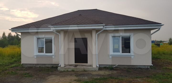 Дом 82,6 м² на участке 8 сот.