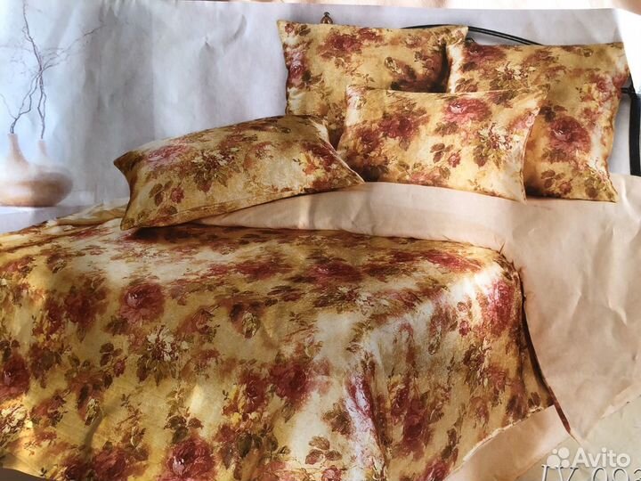 Постельное белье шелк/сатин