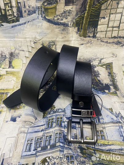 Кожаный мужской ремень Diesel