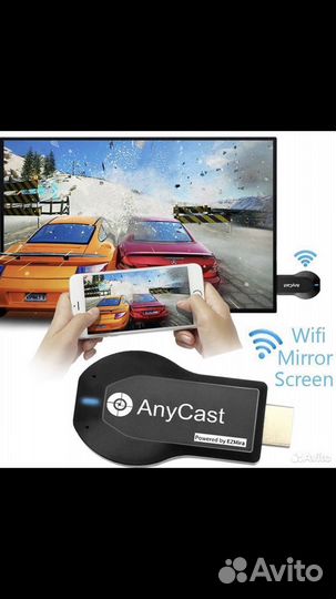 Wi-Fi приставка для показа видео с телефона на тв