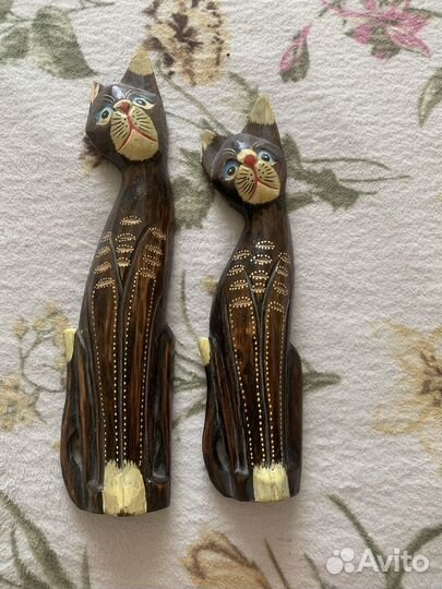 Деревянные кошки