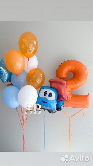 Гелиевые шары, воздушные шарики