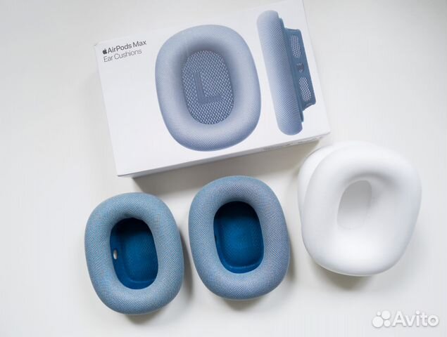 Амбушюры для airpods max оригинал синие купить в Санкт-Петербурге ...