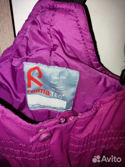 Полукомбинезон зимние штаны reima