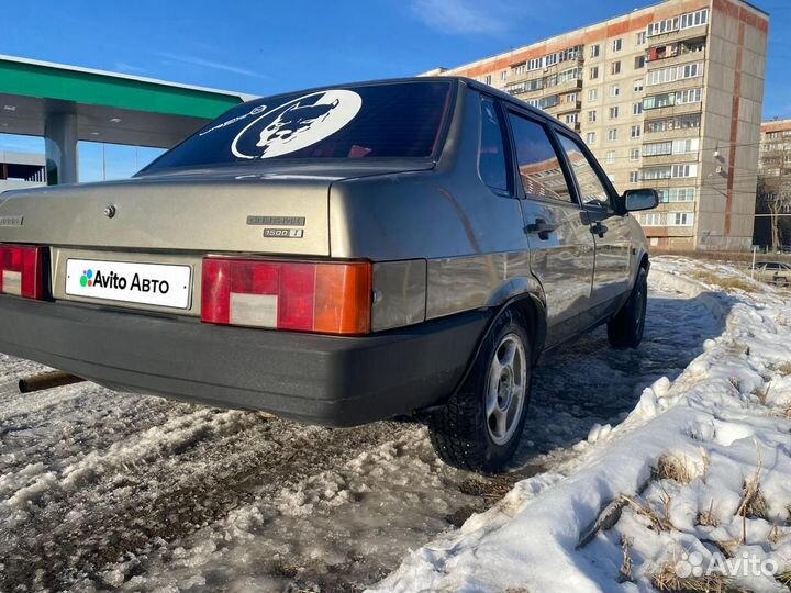 ВАЗ 21099 1.5 МТ, 2001, 180 000 км