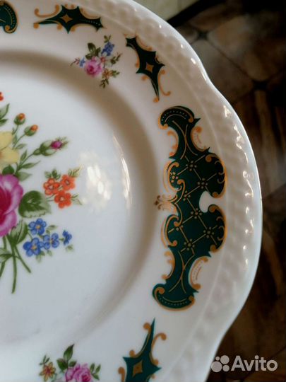 Фарфоровая посуда гдр Volkstedt Pastorale