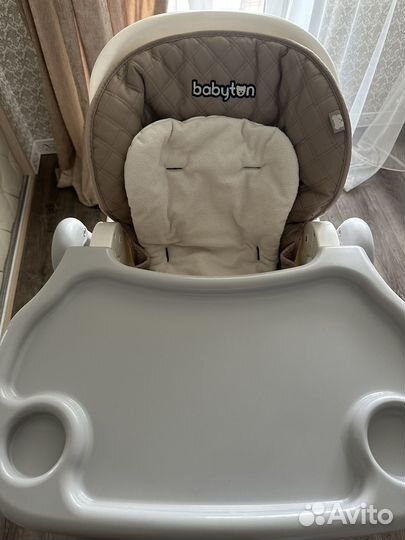 Стул для кормления Babyton, кофейныкупить ж