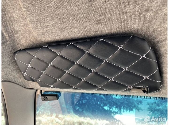 Чехлы на козырьки Шевроле Ланос, заз Шанс, Chance