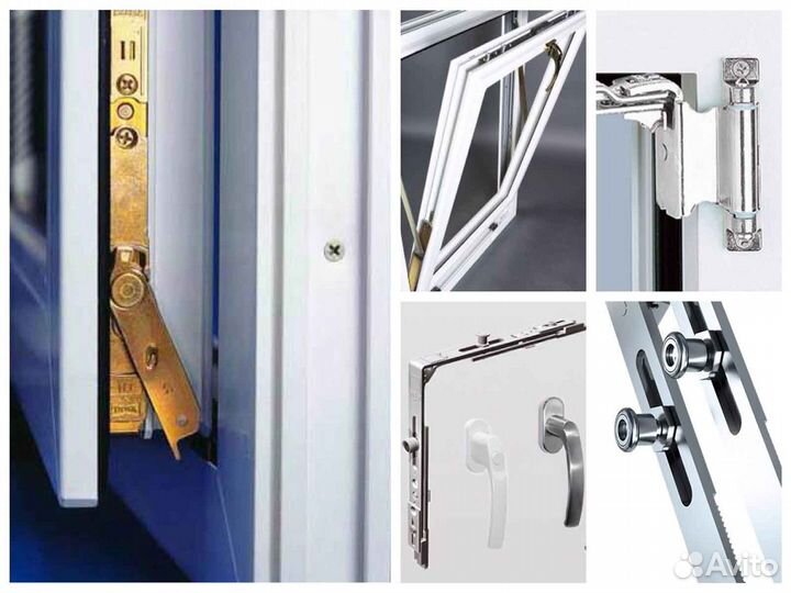 Ремонт окон, фурнитура Penkid RAL7162