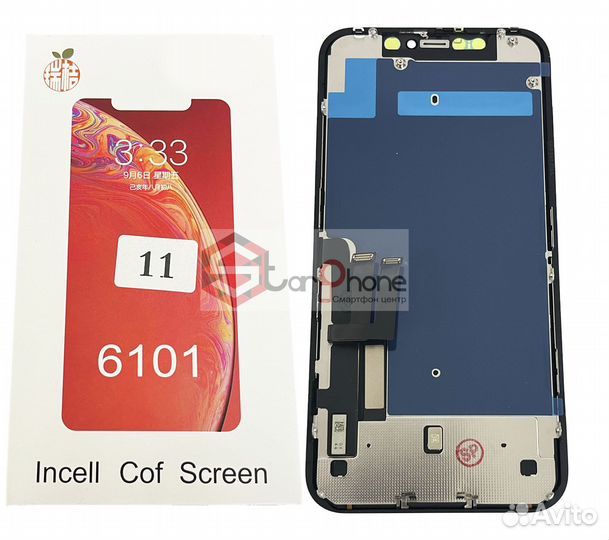 Дисплей + тачскрин Apple iPhone 11, RJ Incell