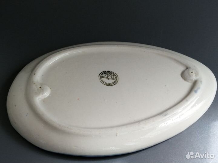 Масленка Гжель Ёжик винтаж