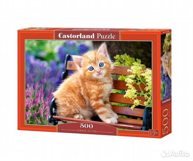 Пазлы 500 Котёнок В-52240 41730