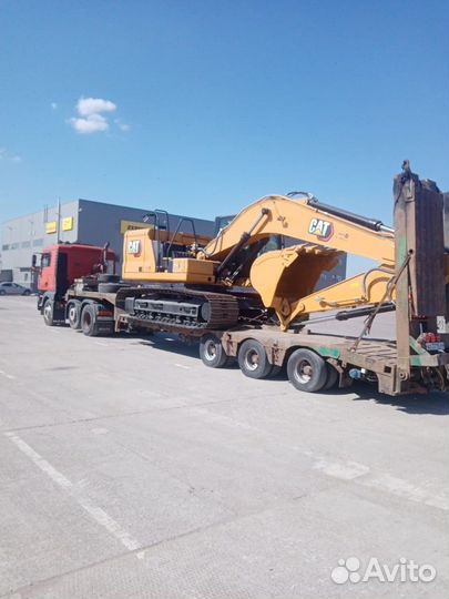 Перевозка спецтехники. Аренда трала