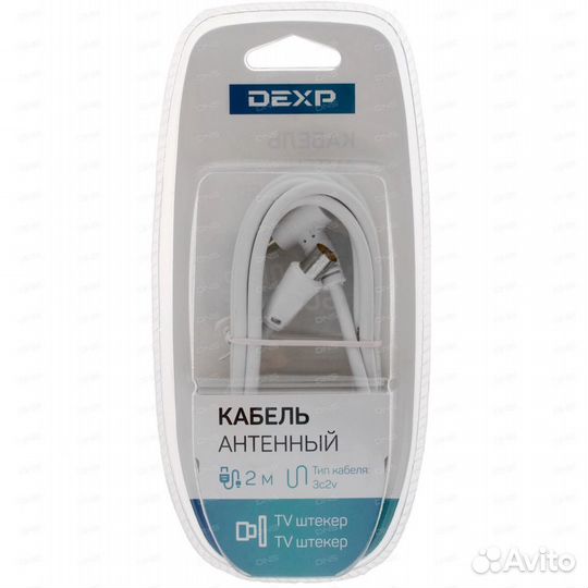 Антенный кабель dexp 3C2V TV - TV