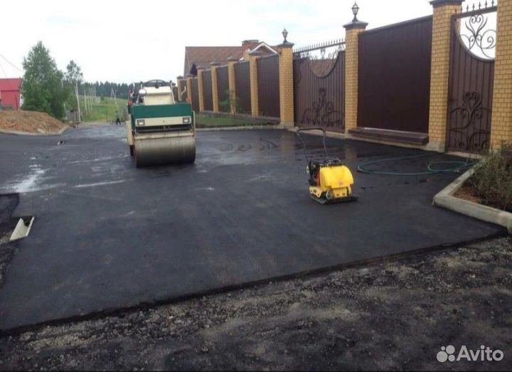 Асфальтирование укладка асфальта