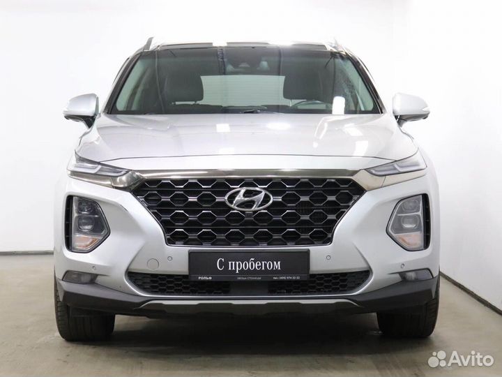 Hyundai Santa Fe 2.2 AT, 2019, 131 000 км