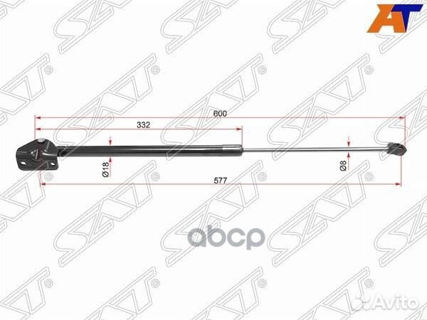 Амортизатор крышки багажника tucson 15- LH ST81