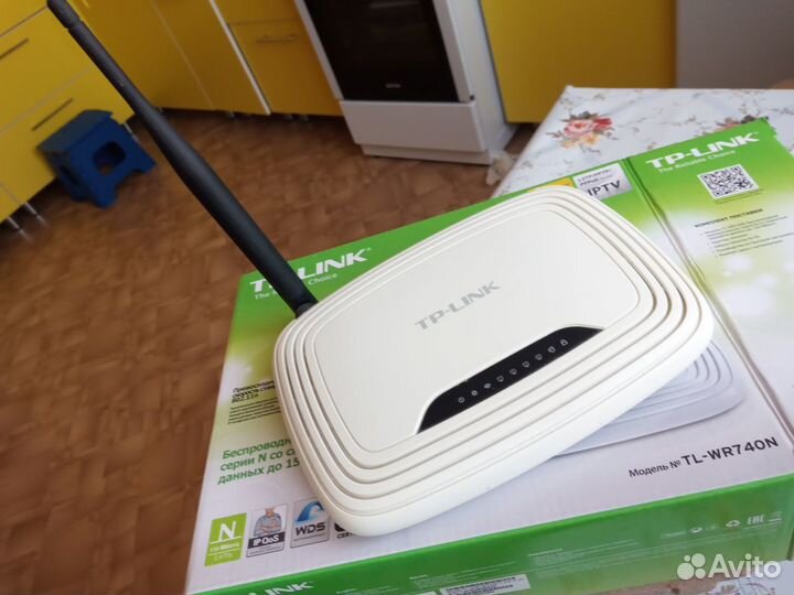 Wi-fi роутер TP-link TL-WR740N (маршрутизатор)