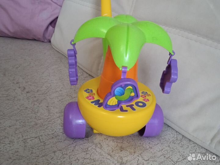 Музыкальная игрушка каталка