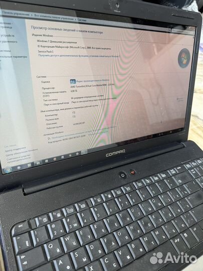 Hp compaq presario cq61 ноутбук для школьника