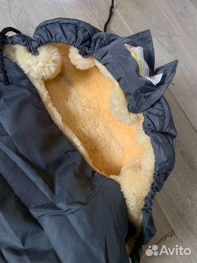 Детский конверт зимний mansita mini овчина