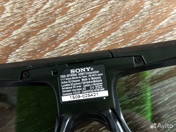 Очки 3D для телевизора sony
