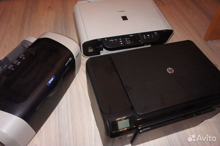 Принтеры мфу цветнои 4 шт