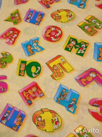 Отрез ткани бязь яркая