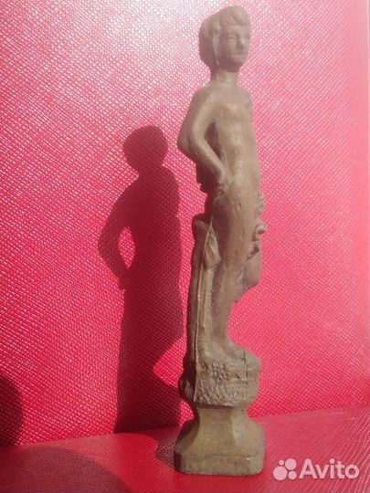 Бронзовая статуэтка - печать XlX в