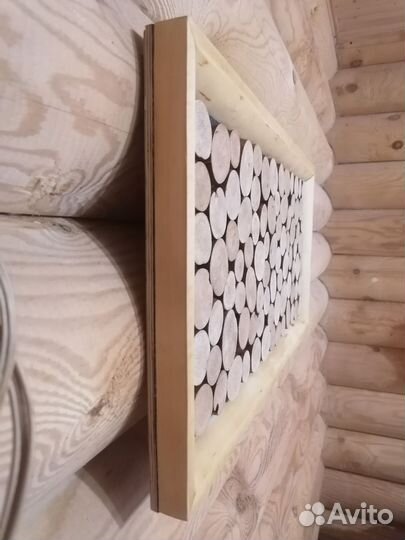Панно из спила дерева