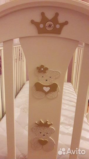 Детская итальянская кровать pali