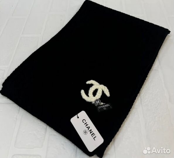 Шарф женский черный